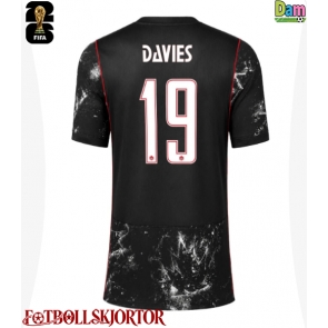 Kanada Alphonso Davies #19 Bortatröja Dam VM 2026 Kortärmad